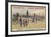 Quay for Embarkation on Transatlantic Liners, Liverpool-null-Framed Giclee Print