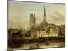 Quay in Rouen, 1839-Johannes Bosboom-Mounted Giclee Print