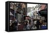 Quay Street, Galway, County Galway, Connacht, Republic of Ireland-Gary Cook-Framed Stretched Canvas