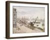 Quayside at Le Havre, 1903-Camille Pissarro-Framed Premium Giclee Print