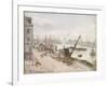 Quayside at Le Havre, 1903-Camille Pissarro-Framed Giclee Print