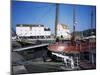 Quayside, Boats and Tidal Mill, Woodbridge, Suffolk, England, United Kingdom-David Hunter-Mounted Photographic Print