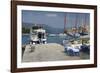 Quayside, Fiskardo, Kefalonia, Greece-Peter Thompson-Framed Photographic Print