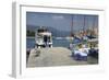 Quayside, Fiskardo, Kefalonia, Greece-Peter Thompson-Framed Photographic Print