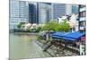 Quayside Restaurants in Boat Quay, Singapore, Southeast Asia, Asia-Fraser Hall-Mounted Photographic Print