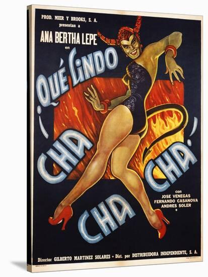 Que Lindo Cha Cha Cha! Movie Poster-null-Stretched Canvas