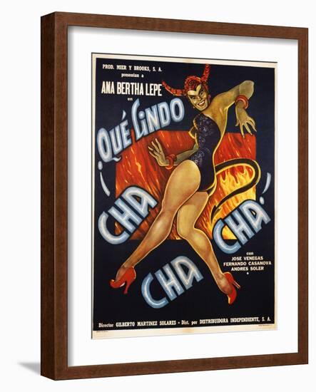 Que Lindo Cha Cha Cha! Movie Poster-null-Framed Giclee Print