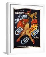 Que Lindo Cha Cha Cha! Movie Poster-null-Framed Giclee Print