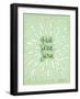 Que Sera Sera Mint-Cat Coquillette-Framed Giclee Print