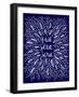 Que Sera Sera Navy-Cat Coquillette-Framed Giclee Print