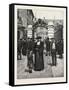 Quebec, at the Gate of Laval University, Canada, Nineteenth Century-null-Framed Stretched Canvas