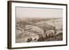 Quebec Bridge over the St. Lawrence River, Canada, Illustration from 'The Outline of History' by…-English School-Framed Giclee Print