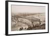 Quebec Bridge over the St. Lawrence River, Canada, Illustration from 'The Outline of History' by…-English School-Framed Giclee Print