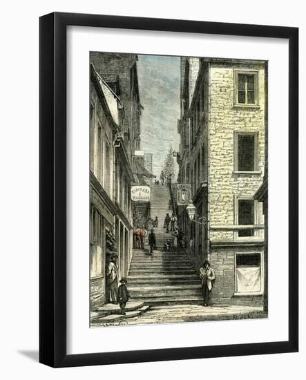 Quebec Canada 19th Century-null-Framed Giclee Print