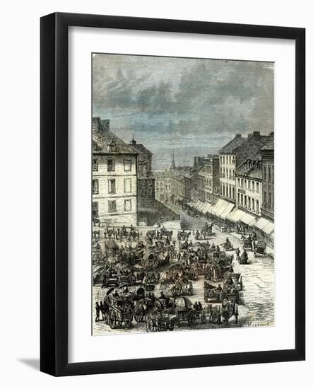 Quebec Canada 19th Century-null-Framed Giclee Print