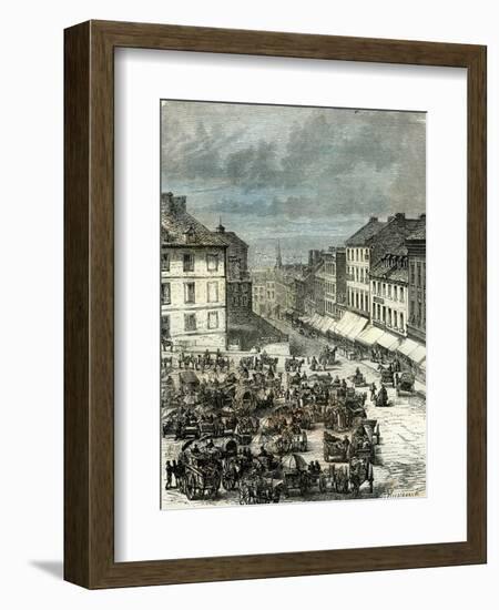 Quebec Canada 19th Century-null-Framed Giclee Print