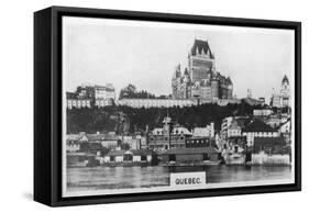 Quebec, Canada, C1920S-null-Framed Stretched Canvas