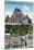 Quebec, Canada, Exterior View of the Chateau Frontenac from Lower Town-Lantern Press-Mounted Art Print