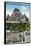 Quebec, Canada, Exterior View of the Chateau Frontenac from Lower Town-Lantern Press-Framed Stretched Canvas