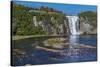 Quebec, Canada - Montmorency Falls-Lantern Press-Stretched Canvas