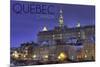 Quebec, Canada - Rue Des Remparts-Lantern Press-Mounted Art Print