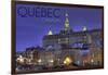 Quebec, Canada - Rue Des Remparts-Lantern Press-Framed Art Print