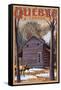 Quebec, Canada - Sugar Shack-Lantern Press-Framed Stretched Canvas