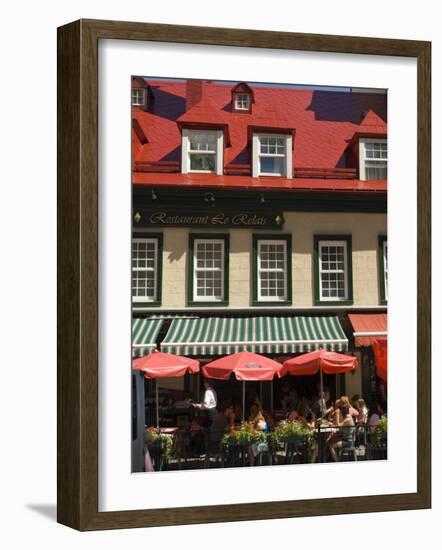 Quebec City, Province of Quebec, Canada, North America-Snell Michael-Framed Photographic Print