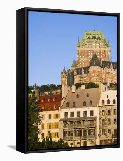 Quebec City, Province of Quebec, Canada, North America-Snell Michael-Framed Stretched Canvas