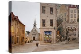 Quebec City, Province of Quebec, Canada, North America-Michael Snell-Stretched Canvas