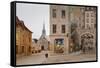 Quebec City, Province of Quebec, Canada, North America-Michael Snell-Framed Stretched Canvas