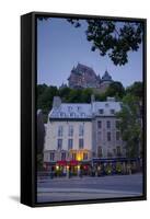 Quebec City, Province of Quebec, Canada, North America-Michael Snell-Framed Stretched Canvas