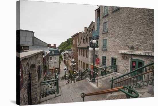 Quebec City, Province of Quebec, Canada, North America-Michael Snell-Stretched Canvas