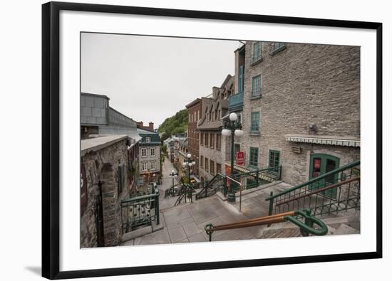 Quebec City, Province of Quebec, Canada, North America-Michael Snell-Framed Photographic Print