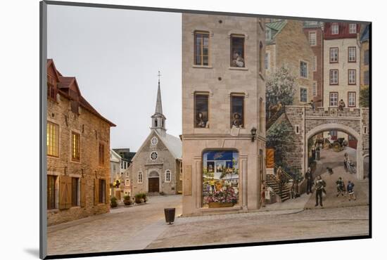 Quebec City, Province of Quebec, Canada, North America-Michael Snell-Mounted Photographic Print