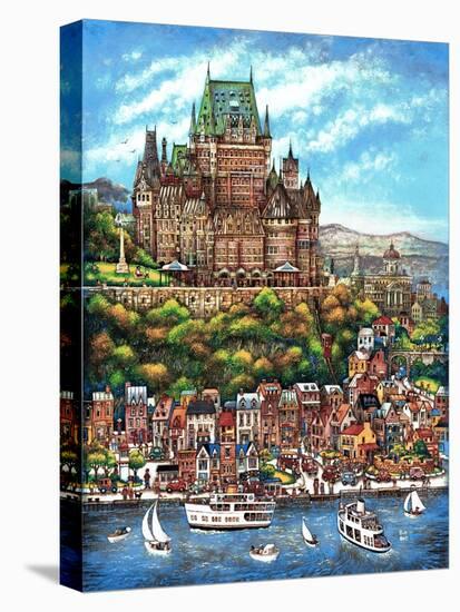 Quebec City-Bill Bell-Stretched Canvas