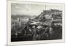 Quebec, Dufferin Terrace, Canada, Nineteenth Century-null-Mounted Giclee Print