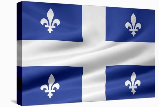 Quebec Flag-joggi2002-Stretched Canvas