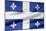 Quebec Flag-joggi2002-Mounted Art Print