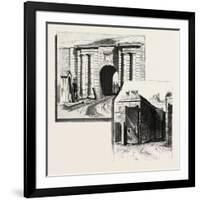 Quebec, Gates of the Citadel, Canada, Nineteenth Century-null-Framed Giclee Print