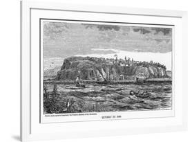 Quebec in 1640-null-Framed Giclee Print