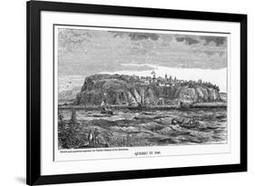 Quebec in 1640-null-Framed Giclee Print