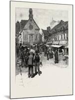 Quebec, Notre Dame Des Victoires, Site of Original City, Canada, Nineteenth Century-null-Mounted Giclee Print