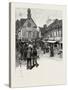 Quebec, Notre Dame Des Victoires, Site of Original City, Canada, Nineteenth Century-null-Stretched Canvas