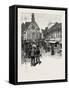 Quebec, Notre Dame Des Victoires, Site of Original City, Canada, Nineteenth Century-null-Framed Stretched Canvas