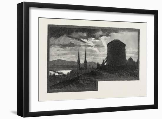 Quebec, Overlooking St. Charles Valley, Canada, Nineteenth Century-null-Framed Giclee Print