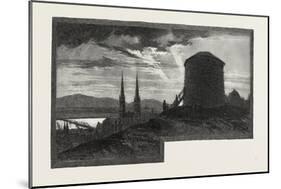 Quebec, Overlooking St. Charles Valley, Canada, Nineteenth Century-null-Mounted Giclee Print