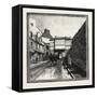 Quebec, Prescott Gate, Canada, Nineteenth Century-null-Framed Stretched Canvas