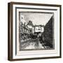 Quebec, Prescott Gate, Canada, Nineteenth Century-null-Framed Giclee Print