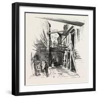 Quebec, Sous Le Cap, Canada, Nineteenth Century-null-Framed Giclee Print